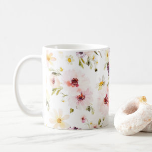 Elegante Tasse des Kaffees - Wasserfarbe