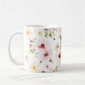 Elegante Tasse des Kaffees - Wasserfarbe (Links)