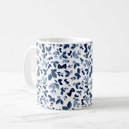 Elegante Tasse Floral (Vorderseite Links)