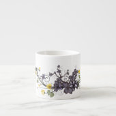 Elegante Tasse für Blumenspezialitäten (Vorderseite)