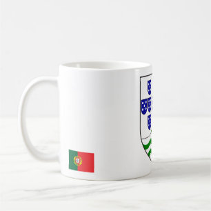 Elegante Tasse mit dem Wappen von India Portuguesa