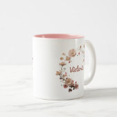 Elegante Tasse Personalisierter Name (VorderseiteRechts)