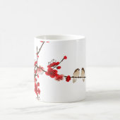 Elegante Tasse Plum Blossom & Birds (Mittel)