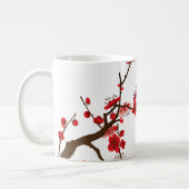 Elegante Tasse Plum Blossom & Birds (Links)