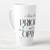 Elegante Tasse von Zitaten - "Ich bin Liebe eine P (Linke Ecke)