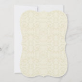 Elegante Taube Heilige Geistgemeinschaft oder Best Einladung (Rückseite)