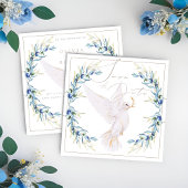 Elegante Tauben- und Olivenöl-Blätter Hochzeit Sic