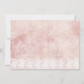 Elegante Taufe Kulturelle Veranstaltung benutzerde Einladung (Rückseite)