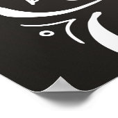 Elegante Taufe mit Halbpension Willkommen Poster (Ecke)