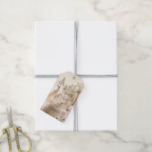 Elegante Taufe Vielen Dank für Ihre Unterstützung Geschenkanhänger (Mit Garn)