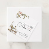 Elegante Tea Party Babydusche Geschenkanhänger (Beispiel)