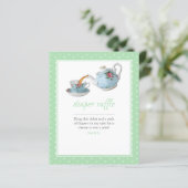 Elegante Teacup Babydusche Tee Party Windelwanne (Stehend Vorderseite)
