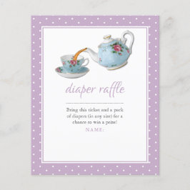 Elegante Teacup Babydusche Tee Party Windelwanne