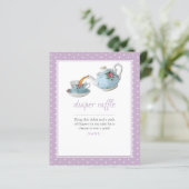 Elegante Teacup Babydusche Tee Party Windelwanne (Stehend Vorderseite)