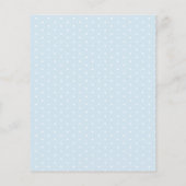 Elegante Teacups Kinderdusche Tee Party Buchanfrag (Rückseite)