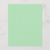 Elegante Teacups Kinderdusche Tee Party Buchanfrag (Rückseite)