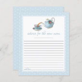 Elegante Teacups Kinderdusche Teezubereitung Party (Vorne/Hinten)