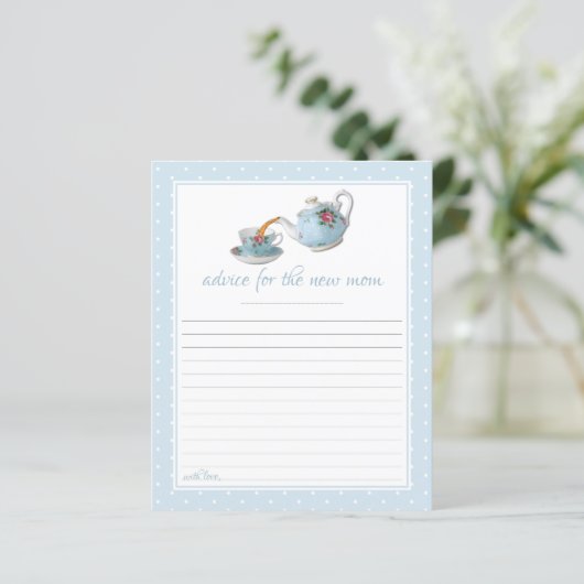 Elegante Teacups Kinderdusche Teezubereitung Party (Stehend Vorderseite)