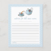 Elegante Teacups Kinderdusche Teezubereitung Party (Vorderseite)