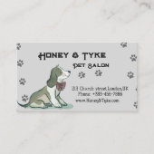 Elegante Teatro Sociale Salon Terminkarte (Vorderseite)