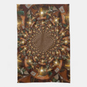 Elegante Teekultur - Vintage Samovars Handtuch (Vertikal)