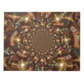 Elegante Teekultur - Vintage Samovars Notizblock (Vorderseite)