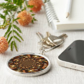 Elegante Teekultur - Vintage Samovars Schlüsselanhänger (Seite)