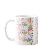 Elegante Teeparty-Stimmung – Vintage-Blumenstil