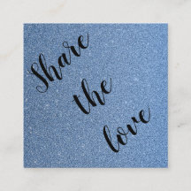 Elegante teilen den blauen Himmel der Liebe Glitze