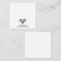 Elegante Tennis Personalisiert Stationery