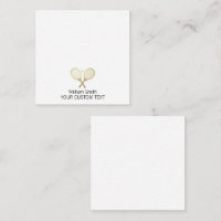 Elegante Tennis Personalisiert Stationery