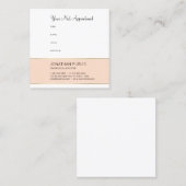 Elegante Termin Erinnerung Modernes Design Trendy (Vorne/Hinten)