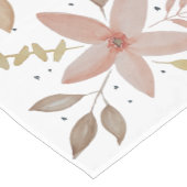 Elegante Terracotta auf dem Monte Tamaro Kurzer Tischläufer (Ecke)