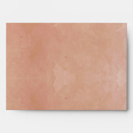 Elegante Terracotta Wasserfarbe, Monogramm Hochzei