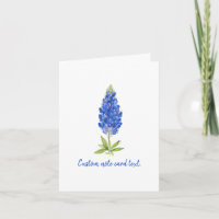 Elegante Texas Bluebonnet Blume Art