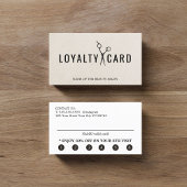 Elegante Textur Beige rosa Schwarze Scheren kühl Treuekarte