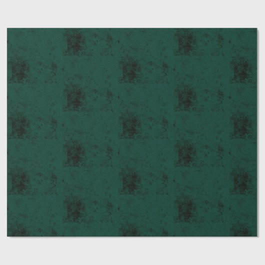 Elegante Textur dunkelgrüne Farbe Geschenkpapier (Flach)
