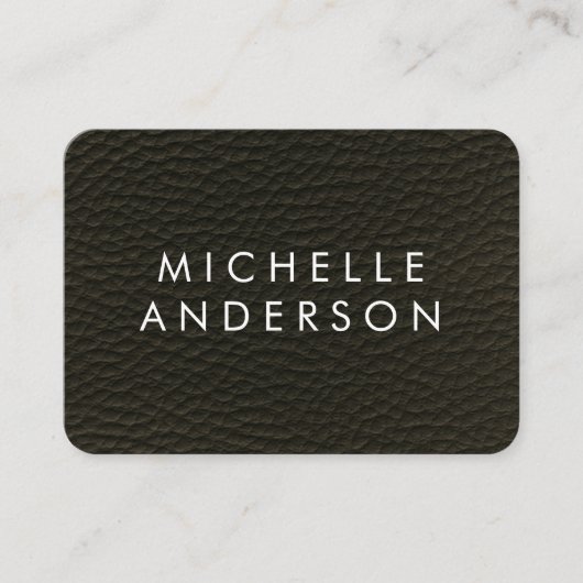 Elegante Textur (Terminierungskarte) Terminkarte (Vorderseite)