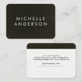 Elegante Textur (Terminierungskarte) Terminkarte (Vorne/Hinten)