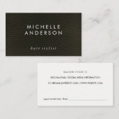 Elegante Textur (Terminierungskarte) Terminkarte (Vorne/Hinten)