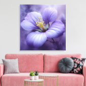 Elegante Textured Floral Art Leinwanddruck (Insitu (Wohnzimmer))