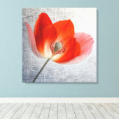 Elegante Textured Floral Art Leinwanddruck (Insitu (Holzboden))