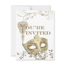 Elegante Theatereinladung