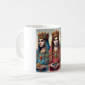 Elegante Three Wise Men Tasse - Einzigartiges Weih (Vorderseite Links)