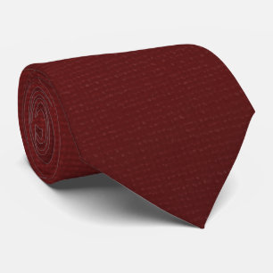 Elegante, tiefrote, texturierte Krawatte