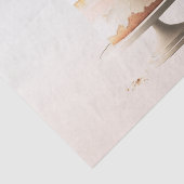 Elegante Tier Blush Blumengebäck Seidenpapier (Ausschnitt)