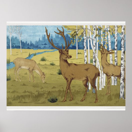 Elegante Tierwelt Wilhelm Tell Poster (Vorne)
