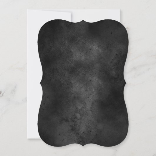 Elegante Till Death Do us Part-Rose Save the Date (Rückseite)