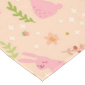 Elegante Tischdecke Aquarell-Ostern-Muster-| (Schrägansicht)