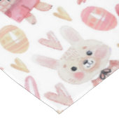 Elegante Tischdecke Aquarell-Ostern-Muster-| (Schrägansicht)